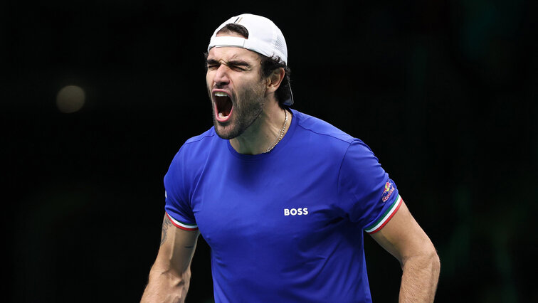 Matteo Berrettini könnte eine durchwachsene Saison doch noch mit einem Highlight abschließen.