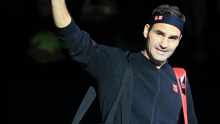 Roger Federer hat sich mal aus dem Fenster gelehnt Roger Federer hat sich mal aus dem Fenster gelehnt