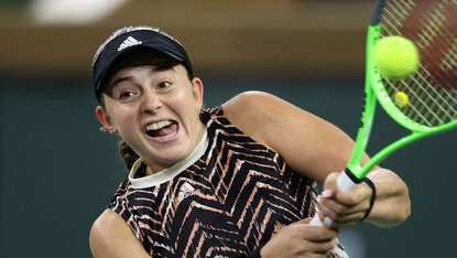 Bei Jelena Ostapenko weiß man nie, was man bekommt Bei Jelena Ostapenko weiß man nie, was man bekommt