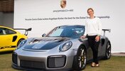 Angelique Kerber ist auch in Dubai gut motorisiert unterwegs