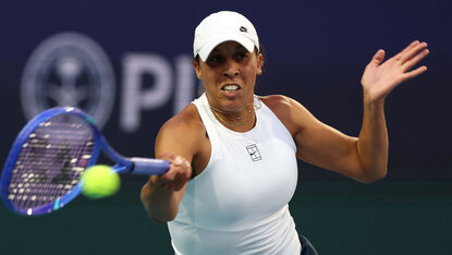 Madison Keys hat in Miami einen guten Start hingelegt Madison Keys hat in Miami einen guten Start hingelegt