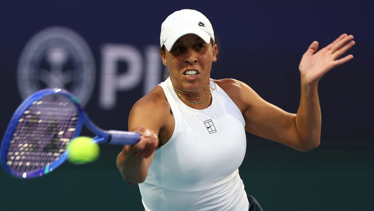 Madison Keys hat in Miami einen guten Start hingelegt Madison Keys hat in Miami einen guten Start hingelegt