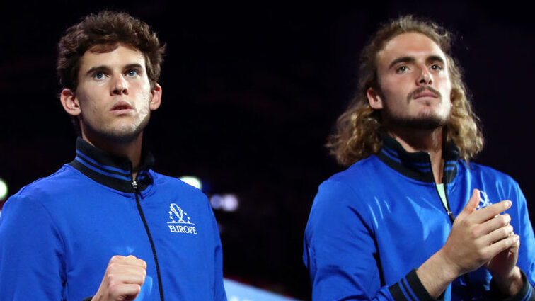 Dominic Thiem und Stefanos Tsitsipas spielen am Sonntag um den Peking-Titel Dominic Thiem und Stefanos Tsitsipas spielen am Sonntag um den Peking-Titel