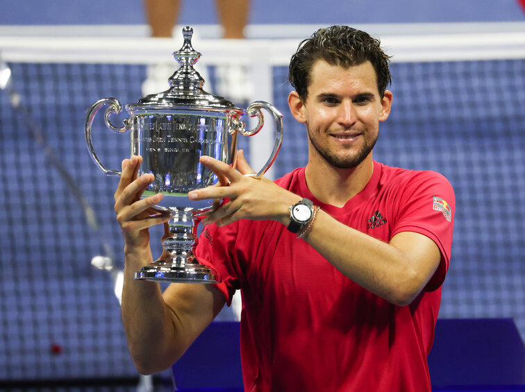 Dominic Thiem celebrated his first Grand Slam title at the US Open 2020
