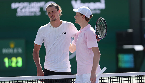 Alexander Zverev landete in der unteren Hälfte