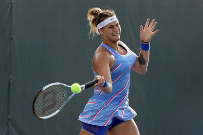 Aryna Sabalenka wird ab sofort von Dieter Kindlmann betreut