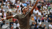 Roger Federer hat in Paris für volle Tribünen gesorgt