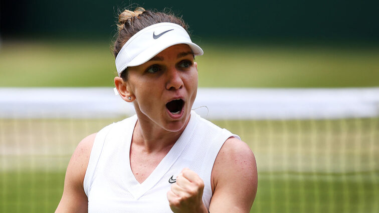 Simona Halep hat in Wimbledon 2019 viel zu jubeln