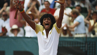 Yannick Noah am 05. Juni 1983 Yannick Noah am 05. Juni 1983