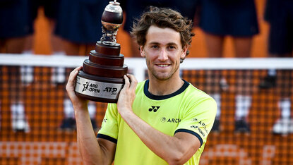 Casper Ruud hat am Sonntag in Buenos Aires seinen siebten Titel geholt