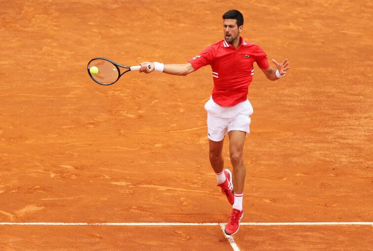 Novak Djokovic was last eliminated in Rome in the semi-finals