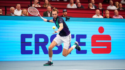 Daniil Medvedev im vergangenen Jahr in der Wiener Stadthalle Daniil Medvedev im vergangenen Jahr in der Wiener Stadthalle