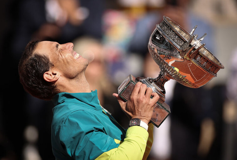Rafael Nadal durfte in Paris wieder einmal jubeln Rafael Nadal durfte in Paris wieder einmal jubeln