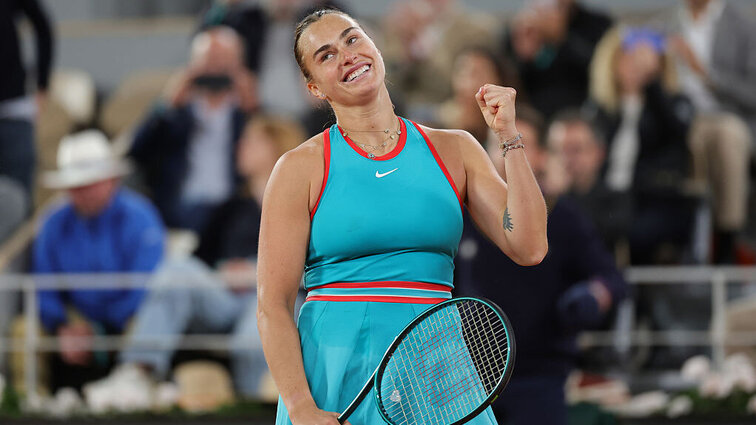 Nach gestrigem Abbruch konnte Aryna Sabalenka ihr Achtelfinale in Berlin heute erfolgreich zu Ende bringen. Getty Images