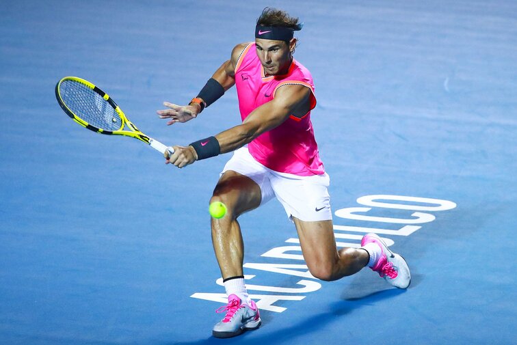 Rafael Nadal musste in Acapulco einen Marathon überstehen