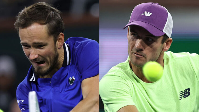 Daniil Medvedev und Tommy Paul treffen zum dritten Mal aufeinander Daniil Medvedev und Tommy Paul treffen zum dritten Mal aufeinander
