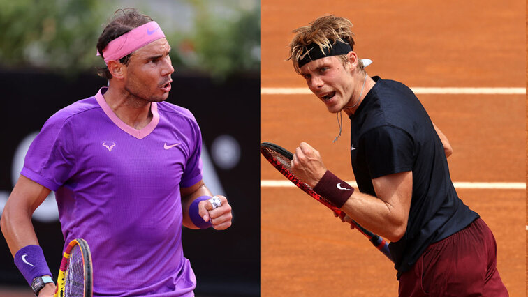 Rafael Nadal ist gegen Denis Shapovalov klarer Favorit Rafael Nadal is the clear favorite against Denis Shapovalov