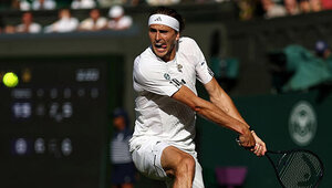 Alexander Zverev hat auch am Samstag überzeugt