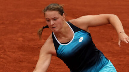 Jule Niemeier ist in Hamburg in Runde eins gescheitert Jule Niemeier failed in Hamburg in round one