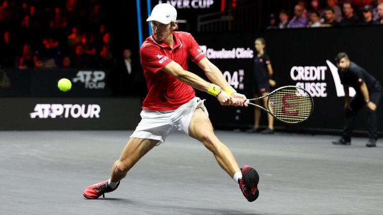 Alex de Minaur in London on Friday night