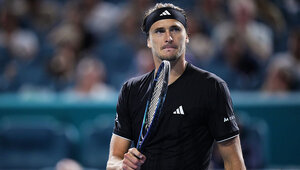 Alexander Zverev zeigte eine starke Leistung