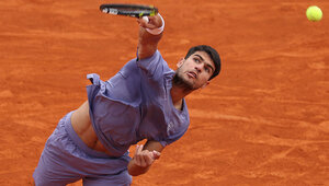 Carlos Alcaraz beim Klassiker in Monte-Carlo