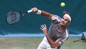 Roger Federer in Halle 2019