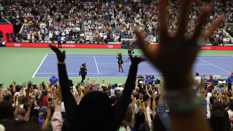 Serena not only inspires VIPS