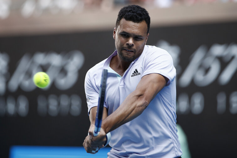 Jo-Wilfried Tsonga hat in Marseille einen Schlussstrich unter eine lange Durststrecke gezogen Jo-Wilfried Tsonga put an end to a long dry spell in Marseille