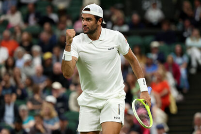 Matteo Berrettini besiegte Pedro Cachin