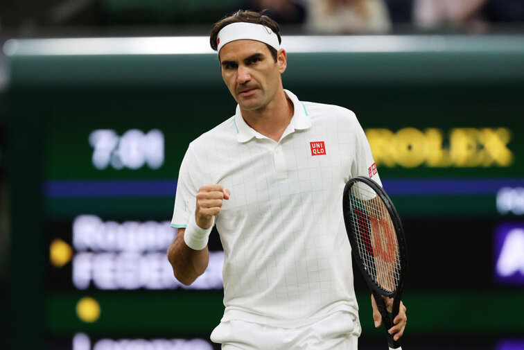 Roger Federer at Wimbledon