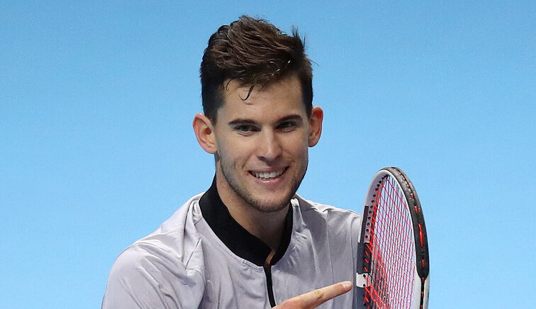 Dominic Thiem Dominic Thiem meets Pierre-Hugues Herbert in Doha