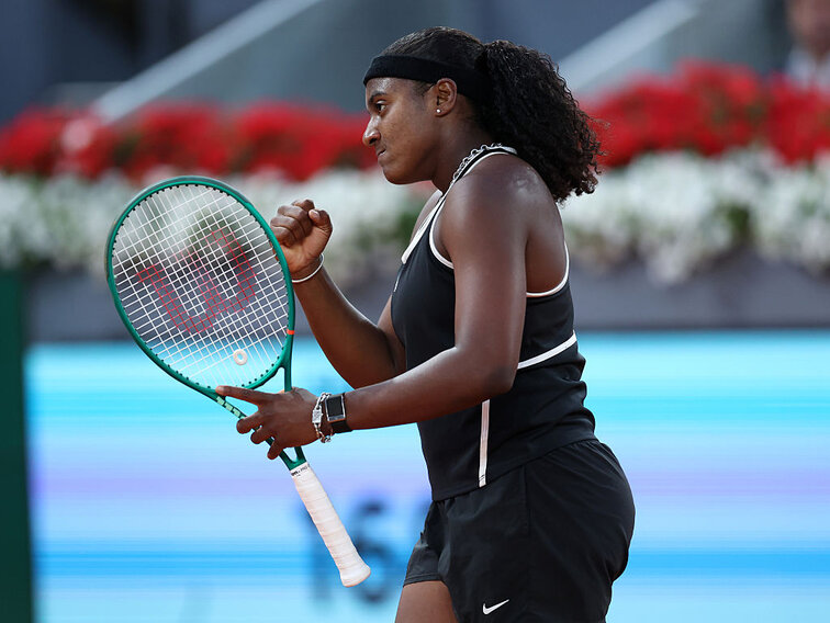 Hailey Baptiste gewann in drei Sätzen