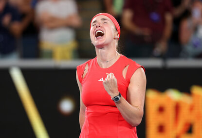 Erleichterung bei Elina Svitolina Erleichterung bei Elina Svitolina