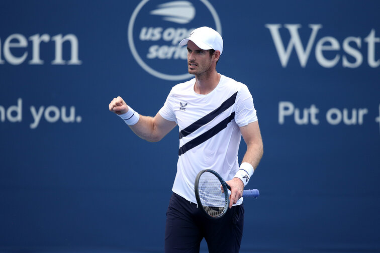 Andy Murray feierte bei den Western & Southern Open einen Einstand nach Maß