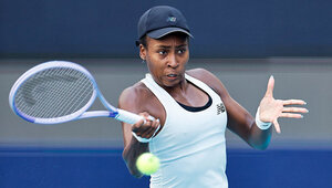 Coco Gauff am Samstag in Miami
