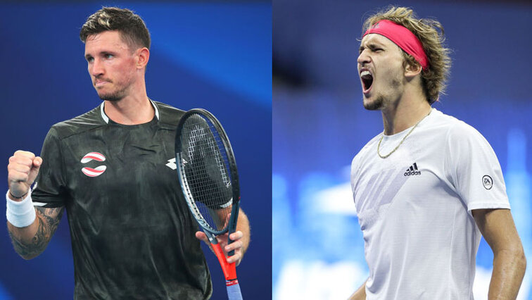 Dennis Novak möchte Alexander Zverev fordern Dennis Novak möchte Alexander Zverev fordern