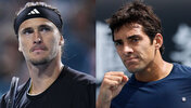 Alexaner Zverev und Cristian Garin treffen zum vierten Mal auf der ATP-Tour aufeinander