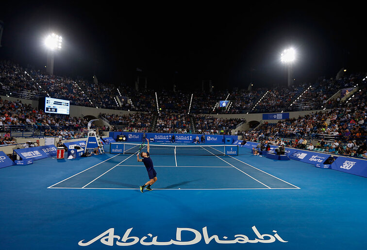 The world's elite will be serving in Abu Dhabi this year
