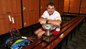 Stan Wawrinka nach seinem Triumph in Melbourne 2014