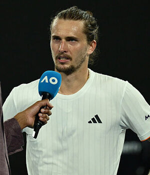 Alexander Zverev nach seinem Einzug ins Halbfinale der Australian Open 2026