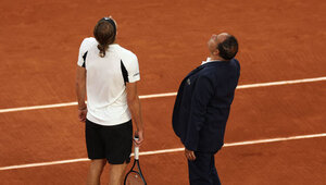 Alexander Zverev und Adel Nour vor ein paar Jahren in Paris