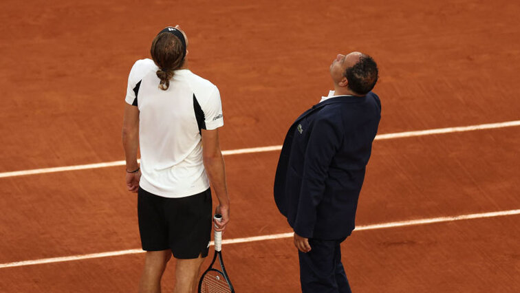 Alexander Zverev und Adel Nour vor ein paar Jahren in Paris