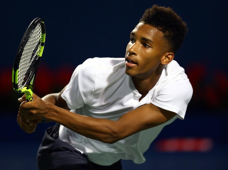 Félix Auger-Aliassime hat in Rio Fabio Fognini verabschiedet