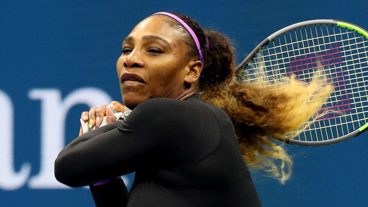 Serena Williams war am Dienstagabend nach Kurzarbeit zumute Serena Williams war am Dienstagabend nach Kurzarbeit zumute