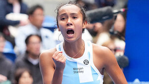 Leylah Fernandez spielt morgen in Tokio um den Titel