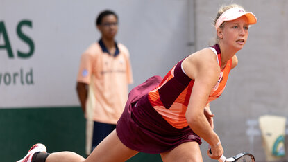 Die Wienerin Sinja Kraus steht beim WTA-Challenger in La Bisbal D'Empordá im Achtelfinale