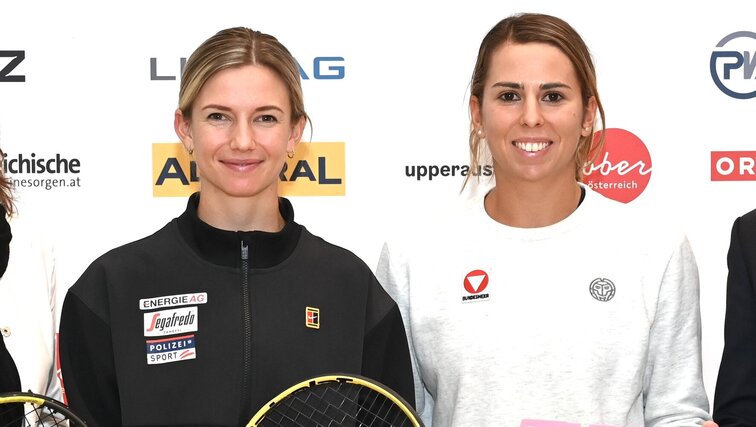 Auf Barbara Haas und Julia Grabher ruhen die österreichischen Hoffnungen in Linz Auf Barbara Haas und Julia Grabher ruhen die österreichischen Hoffnungen in Linz