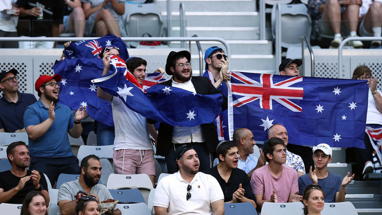 From Saturday there will probably be no more fans at the Australian Open