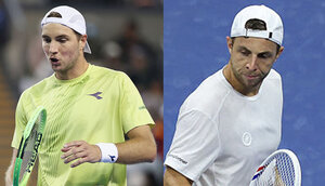 Jan-Lennard Struff und Talion Griekspoor spielen heute untereinander den Titel in Brüssel aus